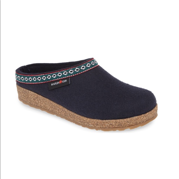 Haflinger Shoes - Haflinger grizzly clog slipper